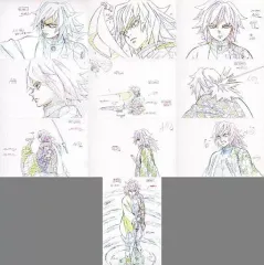 【中古】ポストカード 冨岡義勇 展示原画ポストカード10枚セット 「鬼滅の刃 キャラクター絵巻カフェ in ufotable cafe」