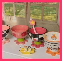 チイラボ cyilabo ハンドメイド 陶芸 スプーン うさぎ ひまわり