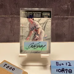 2001 Donruss Master Series Signatures Steve Garvey 直筆サインカード LOS ANGELES DODGERS Milestone Marks カード