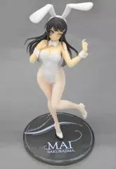 【中古】フィギュア 桜島麻衣(笑顔/ホワイト) 「青春ブタ野郎はバニーガール先輩の夢を見ない」 Coreful フィギュア 桜島麻衣～バニーver.～ タイトーオンラインクレーン限定