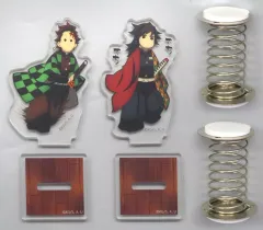 【中古】アクリルスタンド・アクリルパネル 竈門炭治郎＆冨岡義勇 てちてちスタンドセット 「劇場版 鬼滅の刃 無限城編 第一章 猗窩座再来」 劇場グッズ