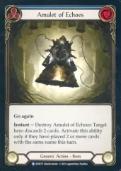 【中古】Flesh and Blood EVR177[R]：Amulet of Echoes