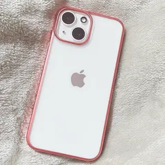 ORANGA iPhone 13 mini 用 ケース 半透明 5.4インチ 超耐衝撃 マット感 薄型 ドイツバイエル製TPU素材 20倍黄変防止 メッキ枠 ソフトケース 指紋防止 ワイヤレス充電 レンズ保護 アイフォン13 ミニ 用カバー ローズゴールド