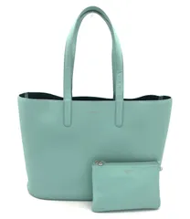 美品　ティファニー　トートバッグ　リバーシブル　A4 ブルー　水色 Tiffany & Co. - 美品 ティファニー トートバッグ リバーシブル