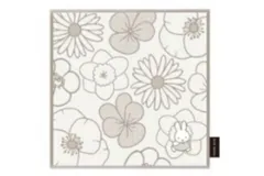 マリ 【送料無料】【miffy】【ミッフィー】【ガーデンサテンシリーズ】ハンカチ【ベージュ】【茶】【ウサギ】【ディック・ブルーナ】【アニメ】【タオル】【たおる】【ハンドタオル】【ミニタオル】【雑貨】【グッズ】【かわいい】