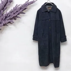 【s0052】sanyo✨️ロングコート スエード 秋冬コーデ ヴィンテージ レトロのサムネイル