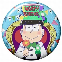【中古】バッジ・ピンズ(キャラクター) チョロ松(アップ) 「おそ松さん トレーディング缶バッジ バースデーver.」