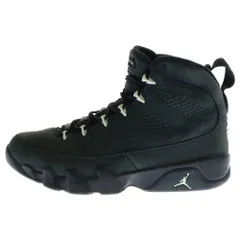 NIKE (ナイキ) 【観賞用2015年製】 AIR JORDAN 9 RETRO エアジョーダン9 レトロ ハイカットスニーカー ブラック US8.5/26.5cm 302370-013