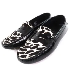 トッズ ローファー ドライビングシューズ ブラック ハラコ TOD'S トッズ TOD'S レディースシューズ 靴 ドライビング