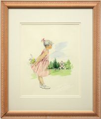 佐藤泰子『天空に舞う さくらさくら Aグリーン』パステル画【真作保証】 絵画 佐藤泰子 『天空に舞う さくらさくら Aグリーン』 パステル画