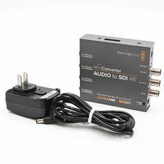 Blackmagic Design ブラックマジックデザイン Mini Converter Audio to SDI 4K アクセサリー 【中古】