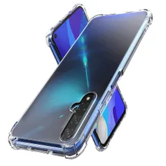 【即日発送】対応 Huawei nova 5T Honor 20s ケース nova5T クリア ケース Honor20s カバー シェル スマホ保護カバー 〔SGS認証 クリア 美しい 光沢感 落下防止 衝撃吸収 保護 頑丈 軽量 傷防止 黄ばみ防止 ソフト