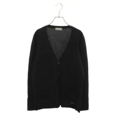 Yohji Yamamoto POUR HOMME (ヨウジヤマモト プールオム) カシミア ニットカーディガン ブラック HD-K93-199のサムネイル