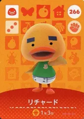 【中古】どうぶつの森amiiboカード 266：リチャード