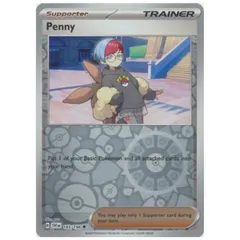 ポケカ　ボタン　Penny　【リバホロ】　英語版　海外版　183/198