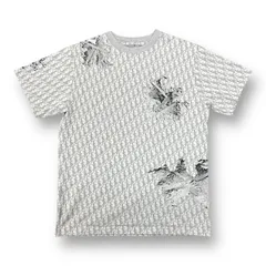 国内正規  DIOR 20SS DANIEL ARSHAM 023J615E0626 オブリーク コラボ 総柄 Tシャツ ダイエルアーシャム ディオール Lのサムネイル