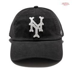 AMERICAN NEEDLE ARCHIVE NEW YORK CUBANS STRAPBACK CAP【BLACK】(アメリカンニードル キャップ 帽子 ストラップバック ベイスボールキャップ ニューヨーク NY ロゴ)