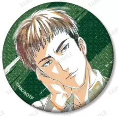 【中古】バッジ・ビンズ ジャン・キルシュタイン(A) 「進撃の巨人 描き下ろし ティータイムver. トレーディング Ani-Art グリッター缶バッジ」