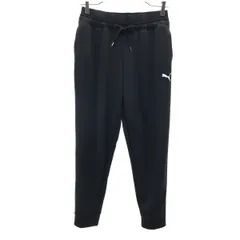 PUMA プーマ トレーニング パンツ S 黒 レディース 古着