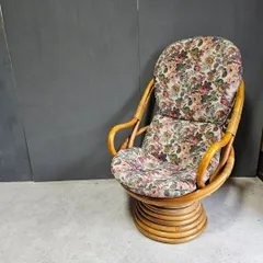 bowheadラタン　回転椅子　ソファ　アームチェア　アームチェア　肘付き椅子　籐　17
