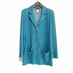 #anc ミッソーニ MISSONI ジャケット 42 水色系 イタリア製 レディース [844342]のサムネイル