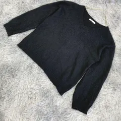 【LOWRYS FARM】ローリーズファーム  ニット【L】モード  カジュアル  レディース  一点もの  黒系  ブラック【送料無料】