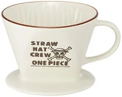 白_ドリッパー アニメ 「 ワンピース(ONE PEICE) 」 カフェスタイル ドリッパー 直径11.5cm 白 128154