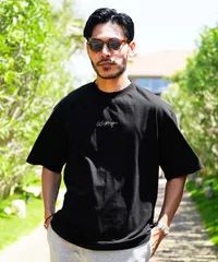 新品 未使用 US.POLO ASSN.(ユーエスポロアッスン)US.POLO ASSN.別注オーバーサイズ半袖Tシャツ 212875 ブラックC