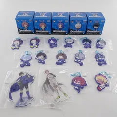 未使用品 ブルーロック 夢中の連鎖 一番くじ ちょこのっこフィギュア アクリルスタンド ラバーチャーム まとめセット#14040