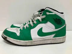 NIKE ナイキDQ8426-301 Air Jordan 1 Mid Lucky Green エアジョーダンワンミッド ラッキーグリーン 27cm スニーカー