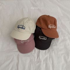 韓国子供服 d'green くすみカラーキャップ　ベビー　帽子