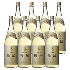 貯蔵焼酎 桜岳(おうがく) 25度 1800ml×8本 麦焼酎 本坊酒造のサムネイル