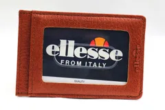 エレッセ パスケース カードケース 未使用 レザー ブランド 小物 レディース メンズ ブラウン ellesseのサムネイル