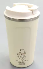 【中古】マグカップ･湯のみ プーさん(ホワイト) 蓋付きタンブラー 「くまのプーさん」 ディズニーストア限定