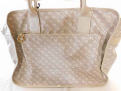 3F 新品同様品 GHERARDINI(ゲラルディーニ) ■ トートバッグ ベージュ系 レディース ショルダー欠品 □7F