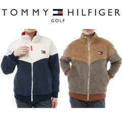 トミーヒルフィガー ゴルフ レディース カラーコンビ ボアジャケット TOMMY HILFIGER GOLF THLA363