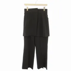 エメル リファインズ EMMEL REFINES 2点セット スラックスパンツ ラップスカート M ダークグレー 6614-199-0919-1950 /EE