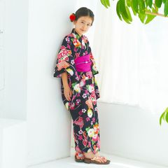 新品 ラブトキシック×HIBIYA-KADAN 綿100％紫陽花 二部式浴衣 - メルカリ