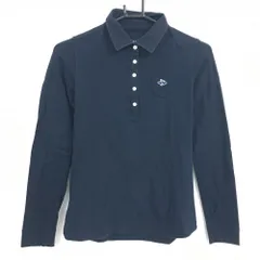 パーリーゲイツ 長袖ポロシャツ ネイビー フライングラビット レディース 0(S) ゴルフウェア PEARLY GATES