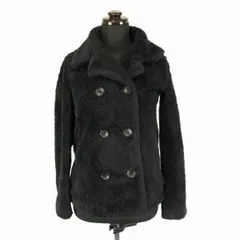 UNIQLO★ボアフリース/Pコート【レディースS/紺】/ユニクロ◆BF156