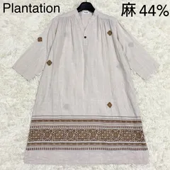 全商品オープニング価格！ サキPlantationプランテーションシャツワンピース M チュニック ワンピース - bestcheerstone.com