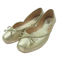 UGG アグ 1095090 レナフラット ボア シューズ パンプス 24【中古】のサムネイル