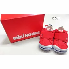【正規品】ミキハウス　★セカンド ベビーシューズ★10-9374-974　赤　13.5cm　新品(難あり)