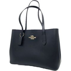 【K949】COACH(コーチ)/トートバッグ/ハンドバッグ/レザー/F48733/黒