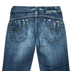 LEVI'S LADY STYLE LP993 日本製 ルーズ ストレートデニム インディゴ サイズ26 レディースXS リーバイス