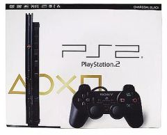 [Used] PS2 Hardware PlayStation 2 Console Charcoal Black (SCPH-77000CB)