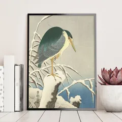 全通 リバーシブル近代花鳥画 日本美術名鑑 24金プラチナ三重箔 未使用 