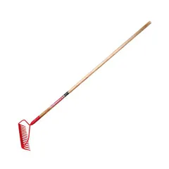 【新品・7営業日以内発送】4977292638265 千吉 アメリカンレーキ 1350MM 園芸用品 土農工具 千吉アメリカンレーキ 藤原産業 ミディ 木柄【沖縄離島販売不可】のサムネイル