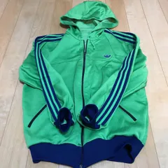 希少【L】adidas ヴィンテージ ジャージ フード