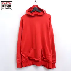 80s USA製 vintage RUSSELL 無地 ダブルフェイス スウェット パーカー メンズ 表記XXXLサイズ